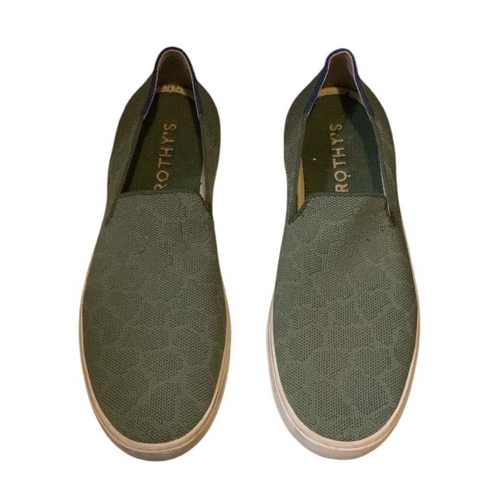 Rothy's Green Slip-On Shoes - Picture 1 of 4